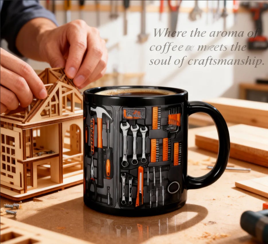 🔥Christmas Limited-Time Offer: 50% OFF!!!🔥⚡Mechanic Toolbox Mug
