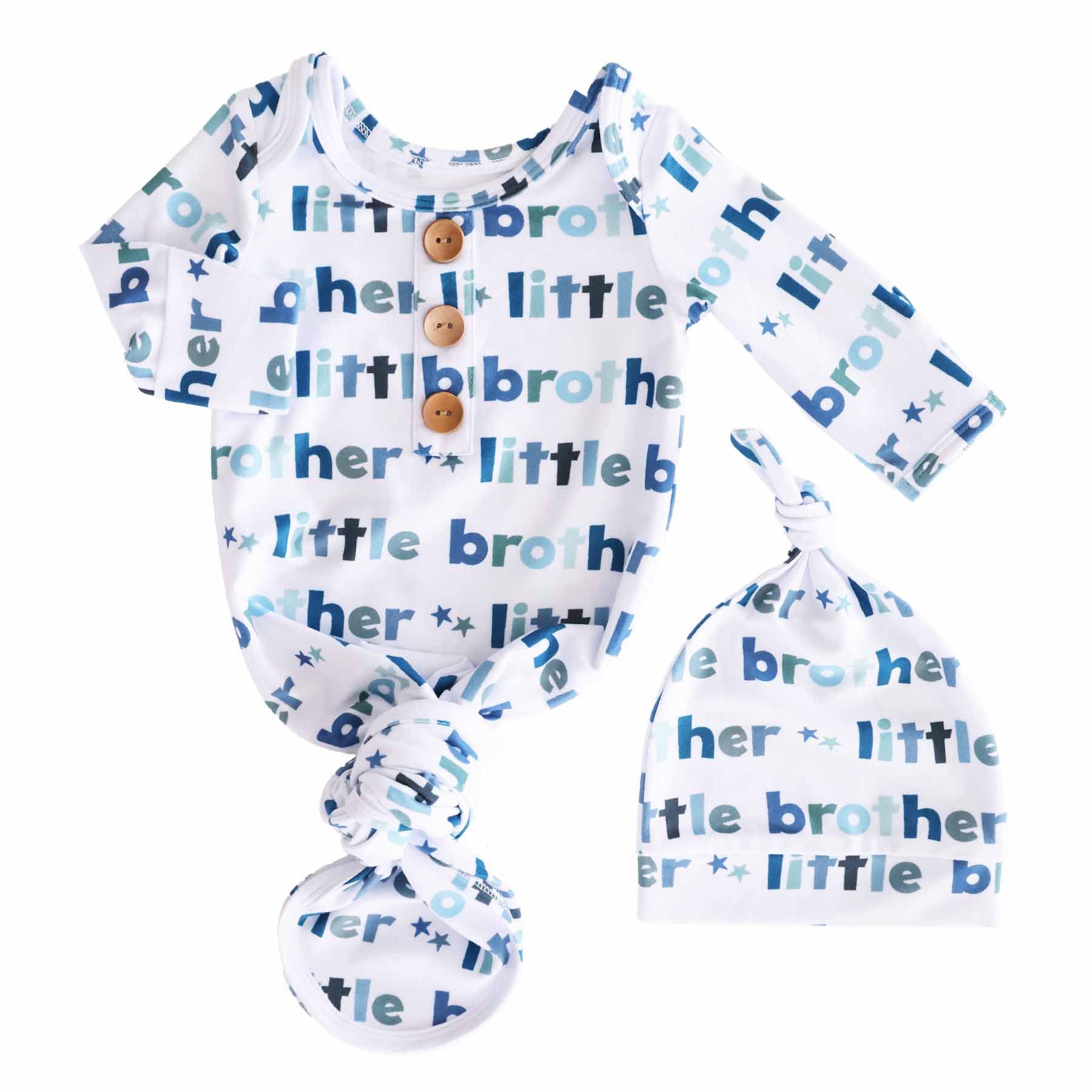 Printed Knot Gowns for Boys | Best Sellers