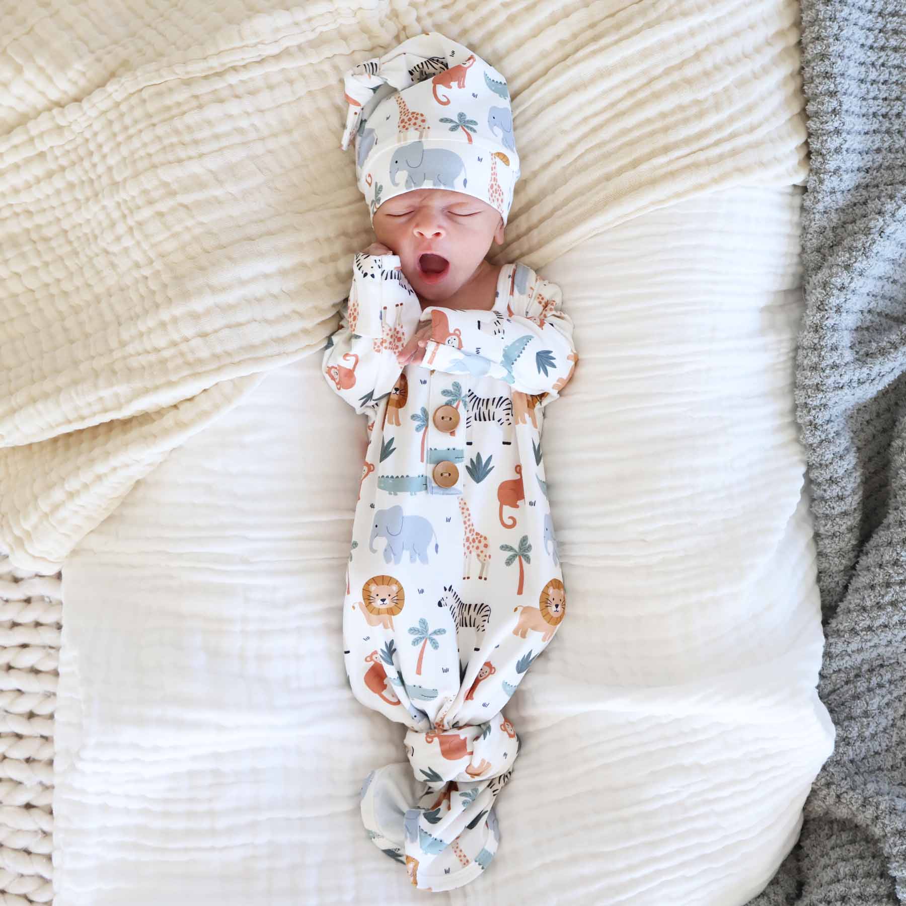 Printed Knot Gowns for Boys | Best Sellers